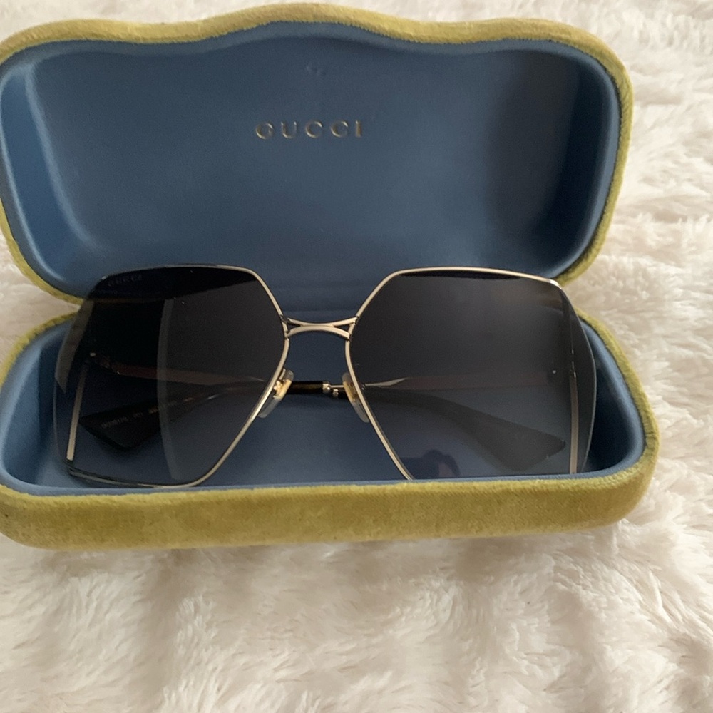 Geometric Gucci Shades